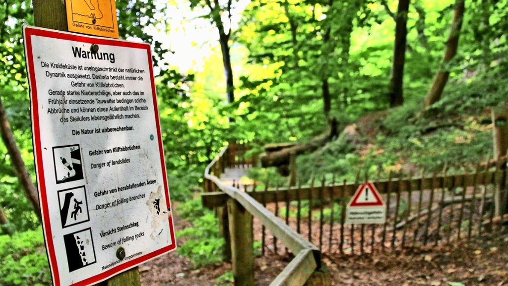 Rügen: Streit um Kreidefelsen: Insulaner streiten auf deutscher Urlaubsinsel