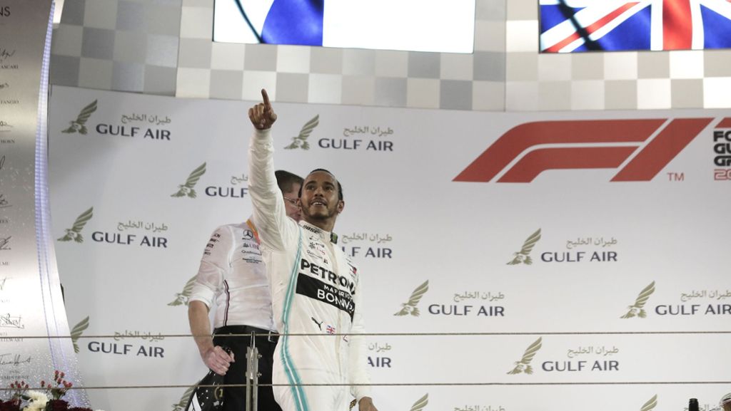 Formel 1 in Bahrain: Hamilton staubt Wüsten-Sieg ab