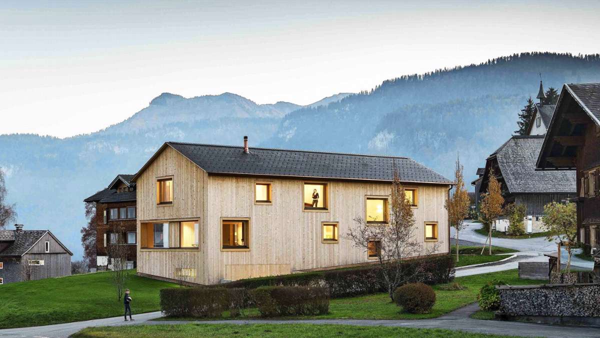 Vorbildliche Architektur in Vorarlberg: Moderne Holzhäuser in bester Lage