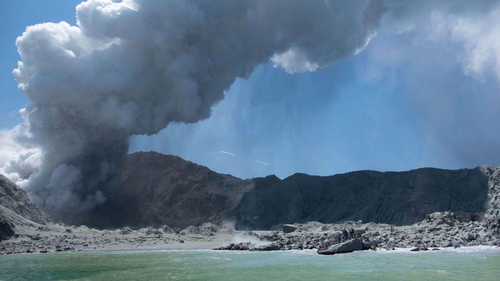 Nach Vulkanausbruch auf White Island: Neuseeländische Polizei leitet  Ermittlungen ein