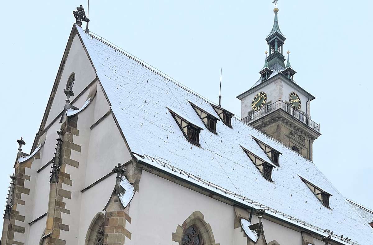 Noch bis Jahresende läuft eine Spendenwette für die Sanierung der Cannstatter Stadtkirche Foto: Gerlinde Fohrer
