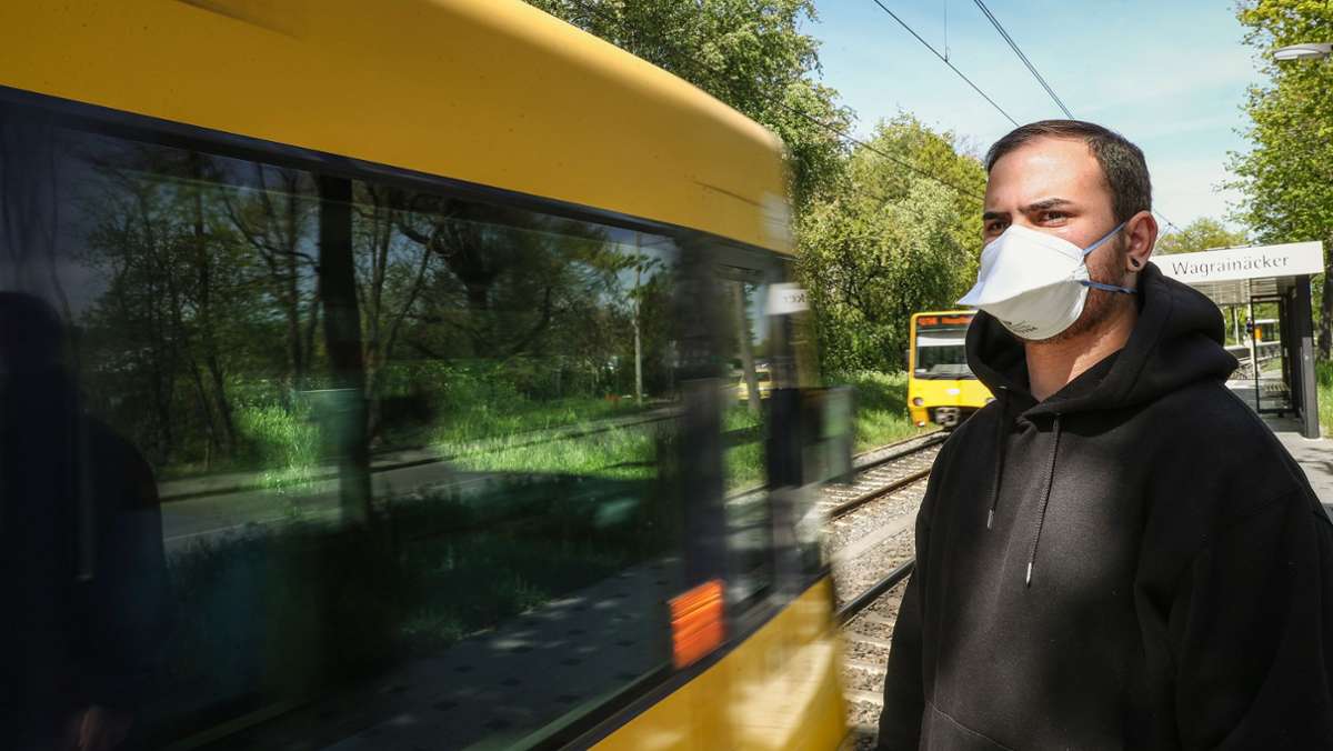 Maskenpflicht in Stadtbahnen: Immer mehr verzichten auf den Mundschutz