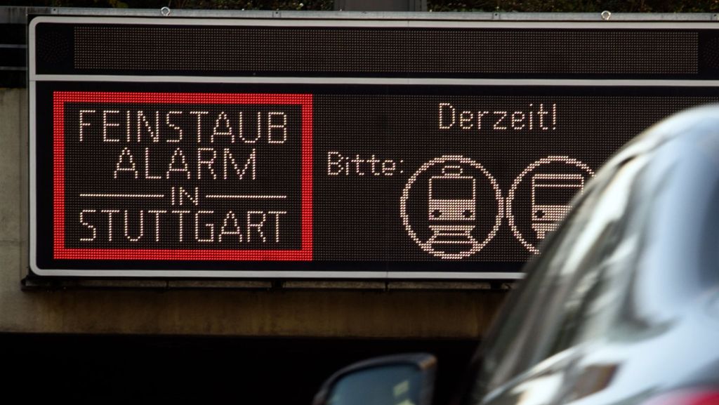 Feinstaub in Stuttgart: Alarm-Saison beendet – Luft wird besser