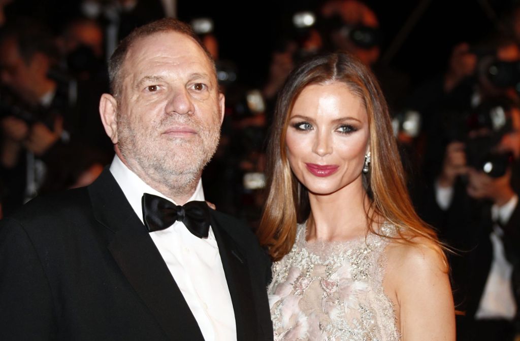 Harvey Weinstein und Georgina Chapman sind seit 2007 verheiratet. Chapman gibt zu, dass sie „naiv“ war. Foto: EPA