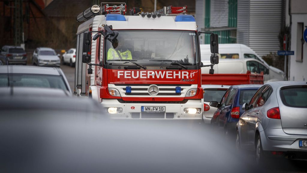 Testfahrt durch Schorndorf: Autos bremsen Feuerwehr aus