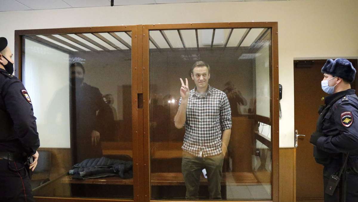 Inhaftierter Kremlkritiker Alexej Nawalny: EU bringt  weitere Russland-Sanktionen auf den Weg