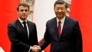 Xi Jinping und Macron fordern Friedensgespräche