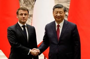 Xi Jinping und Macron fordern Friedensgespräche
