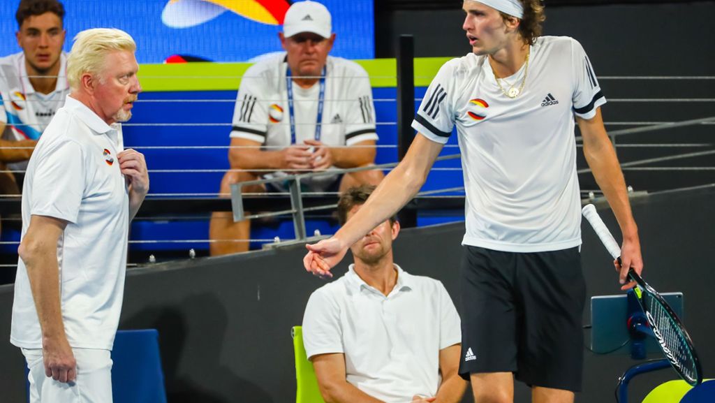 ATP-Cup in Australien: Zverev zertrümmert Schläger – Deutschland verliert Auftaktpartie