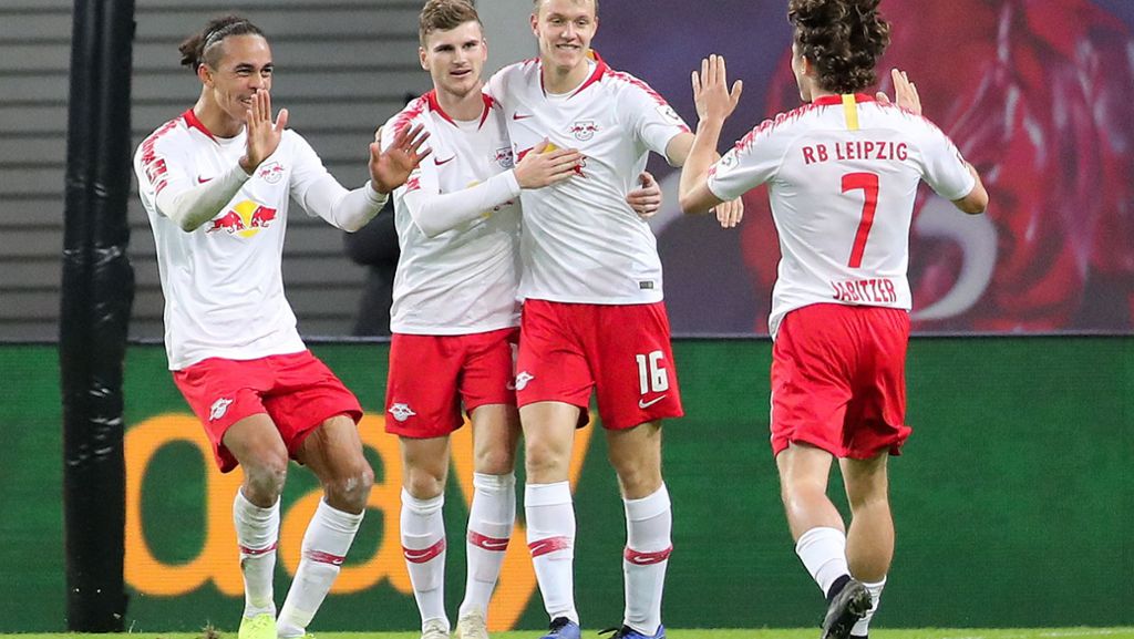 Fußball-Bundesliga: Leipzig besiegt Leverkusen und klettert auf dritten Platz