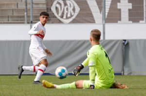 VfB Stuttgart II baut gegen VfR Aalen seine Serie aus