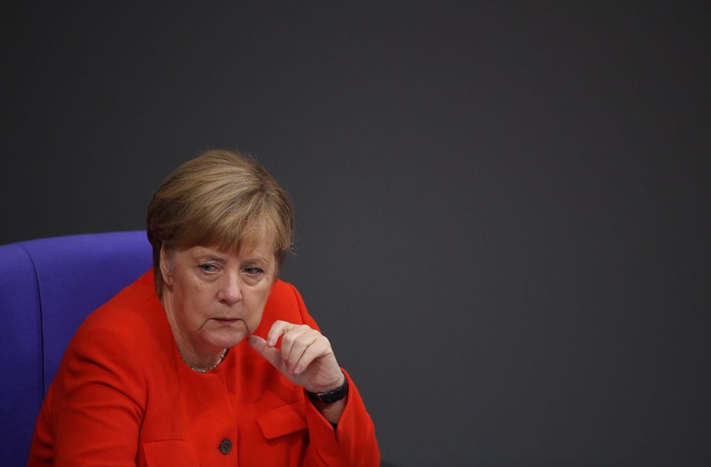 Bundeskanzlerin Angela Merkel (CDU) deutet an, dass sie wieder für den Vorsitz kandidieren will. Foto: Getty Images Europe