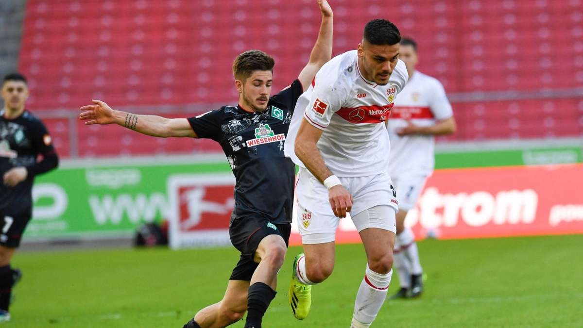  Der VfB Stuttgart hat das Spiel gegen den SV Werder Bremen mit 1:0 gewonnen. Das entscheidende Tor fiel in der 81. Minute. Der Bremer Abwehrspieler Ludwig Augustinsson köpfte den Ball ins eigene Tor. 