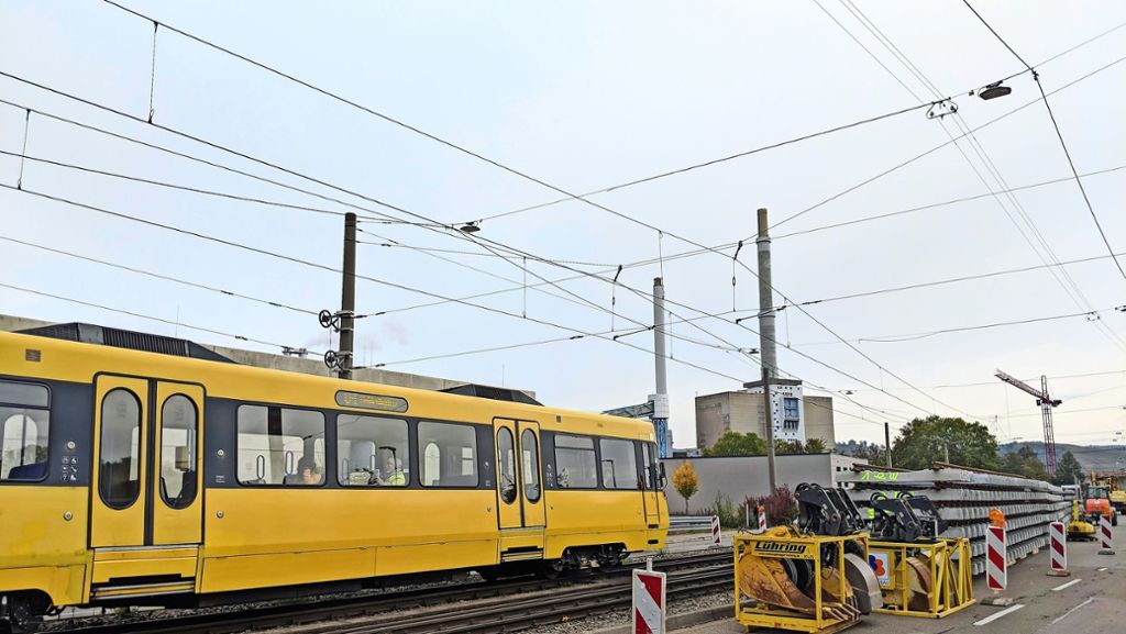 Gleisarbeiten in Stuttgart: Zwölf Tage lang keine Stadtbahn in und um Gaisburg