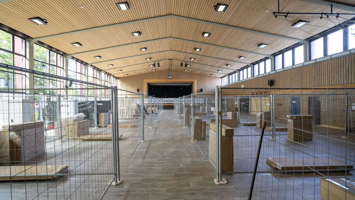 Flüchtlinge  in Schwieberdingen: Turnhalle wird zu Notunterkunft