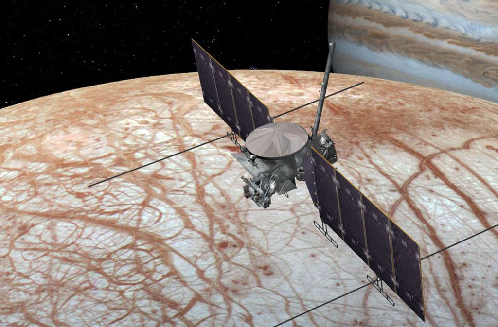 Die Europa Clipper-Mission der Nasa soll die Oberfläche des eisigen Mondes 2023 genauer untersuchen.
