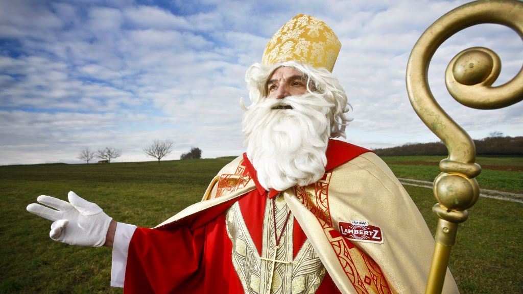 Ein Nikolaus in Stuttgart: „Ein  Nikolaus benimmt sich nicht daneben“