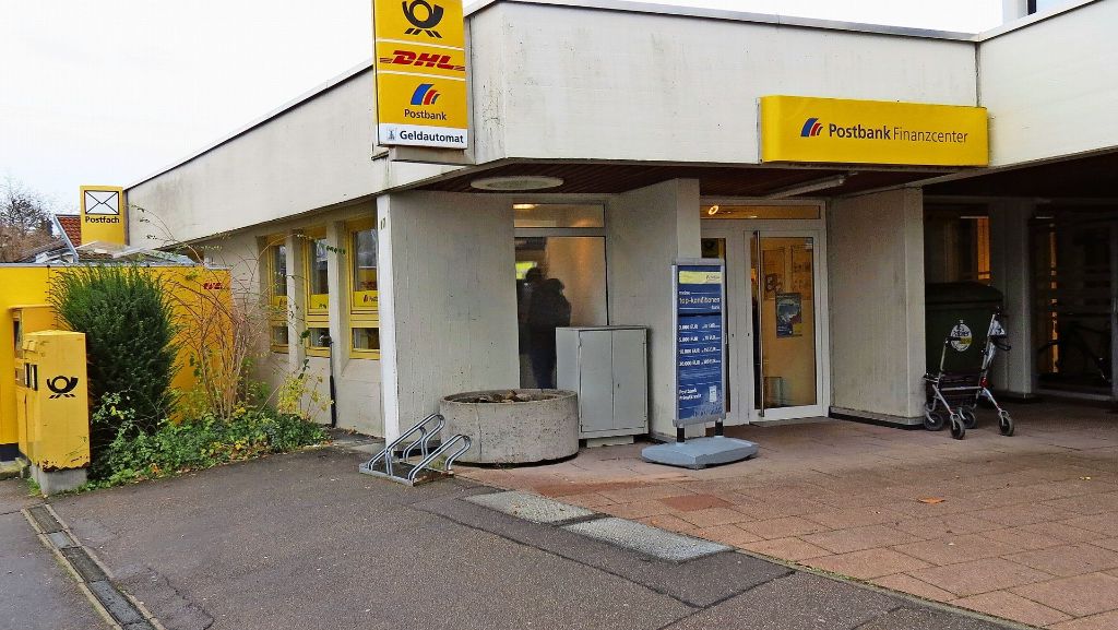 Stuttgart-Plieningen: Mal ist die Postfiliale offen, mal ist sie zu