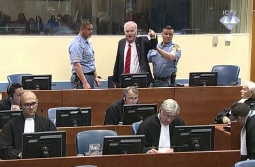 Ex-General Ratko Mladic zu lebenslanger Haft verurteilt