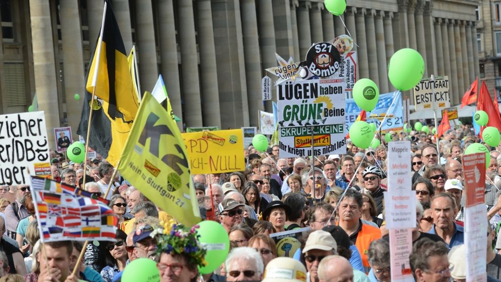 Stuttgart-21-Demo: Gegner erwarten am Samstag Tausende Teilnehmer