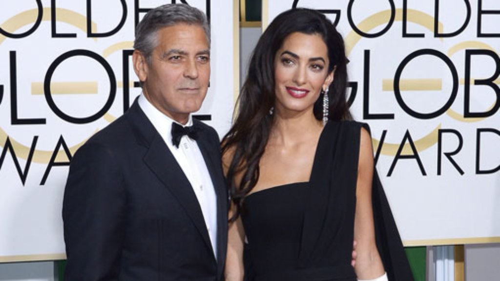 Amal und George Clooney: Das glamouröseste Paar der Golden Globes