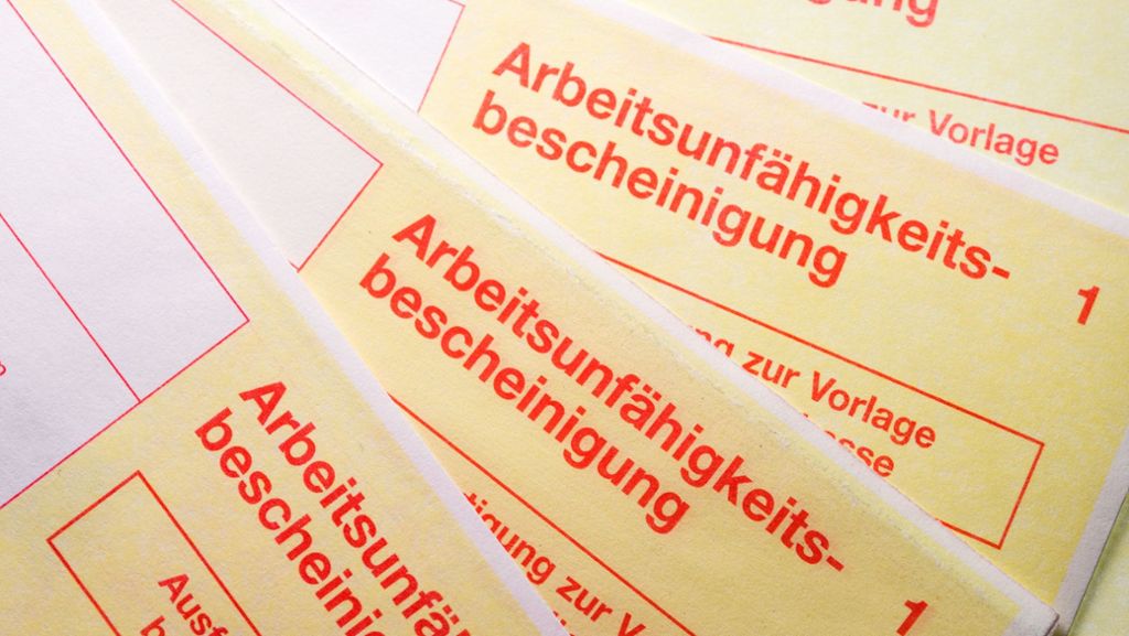 Gesundheitsreport der Betriebskrankenkassen: Arbeitnehmer in Baden-Württemberg besonders selten krank