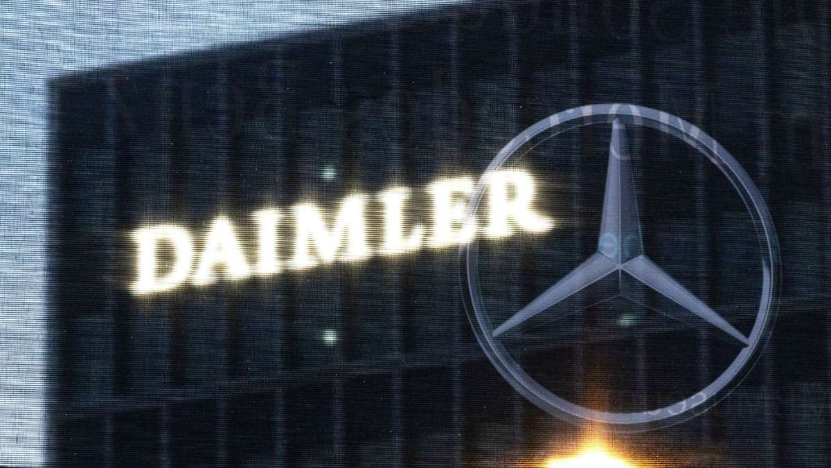 Daimler: Autobauer verlängert Kurzarbeit in zwei Werken teilweise