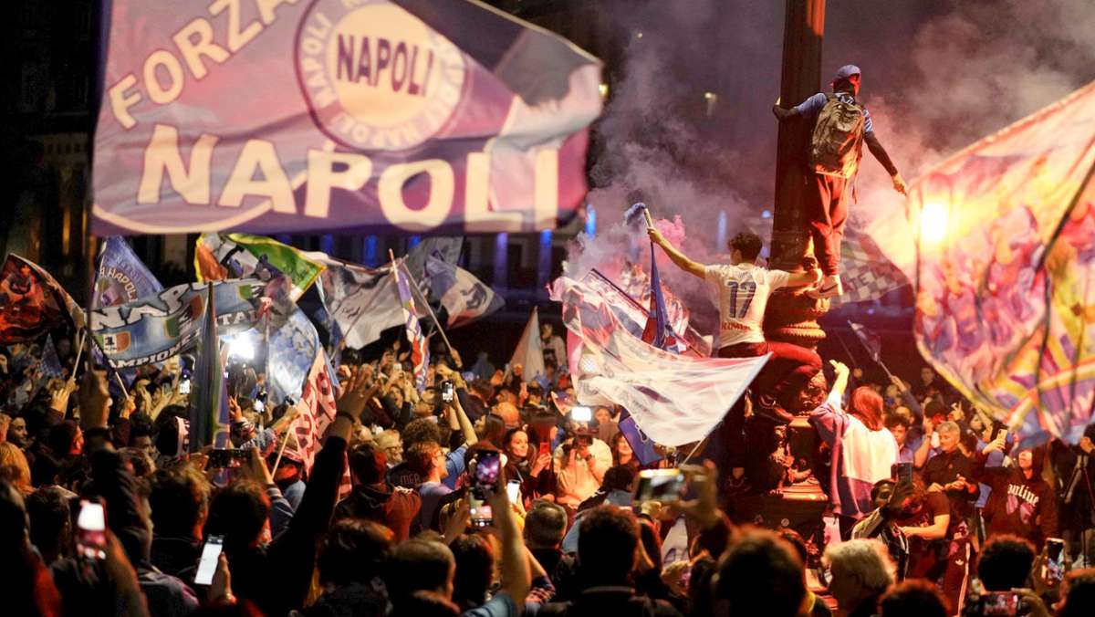 SSC Napoli ist Meister: Ganz Neapel im Titel-Delirium