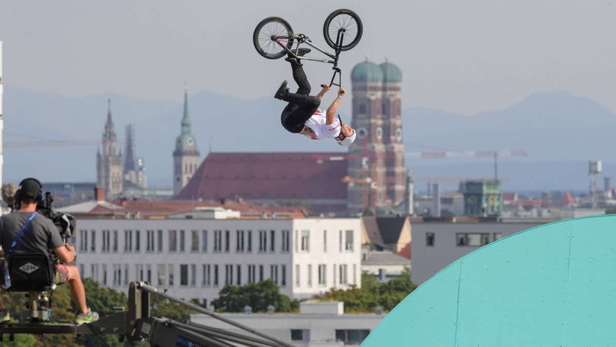 Spektakel bei den European Championships: Die tollen BMX-Bilder aus München