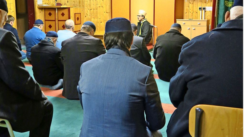 Moscheebau in Leinfelden-Oberaichen: Beten im Keller und Besuch auf der Baustelle