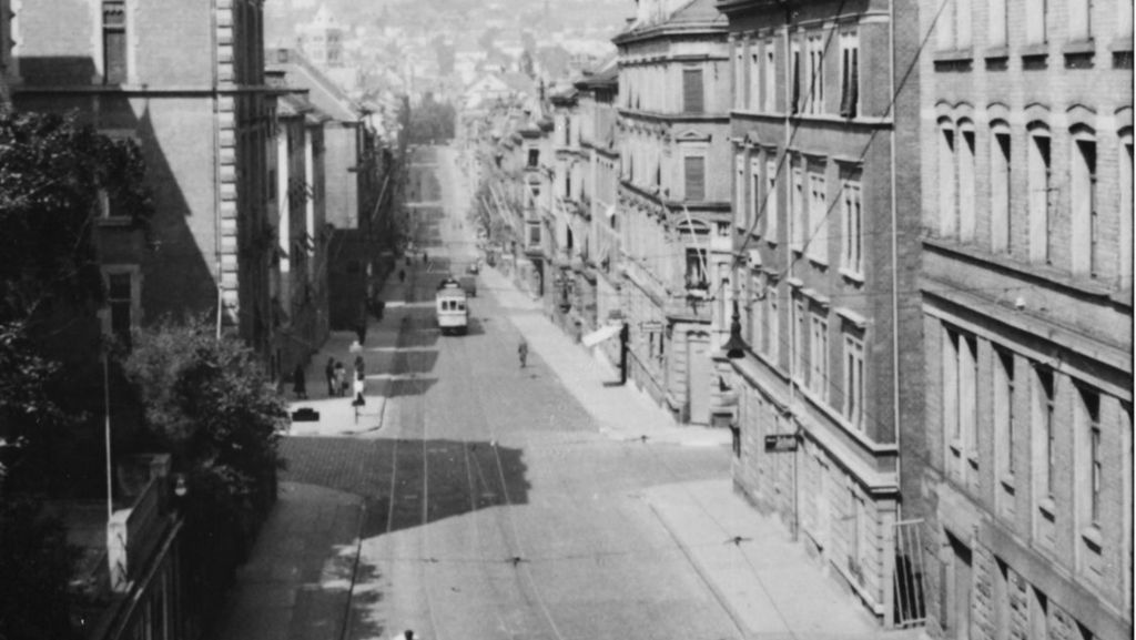 Stuttgart im Jahr 1942: Ein Spaziergang durch die Schwabstraße