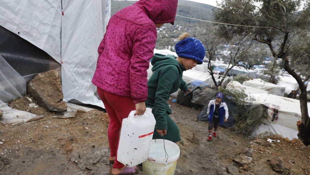 Flüchtlingskrise auf Lesbos: Stuttgart nimmt Kinder aus Flüchtlingslagern auf