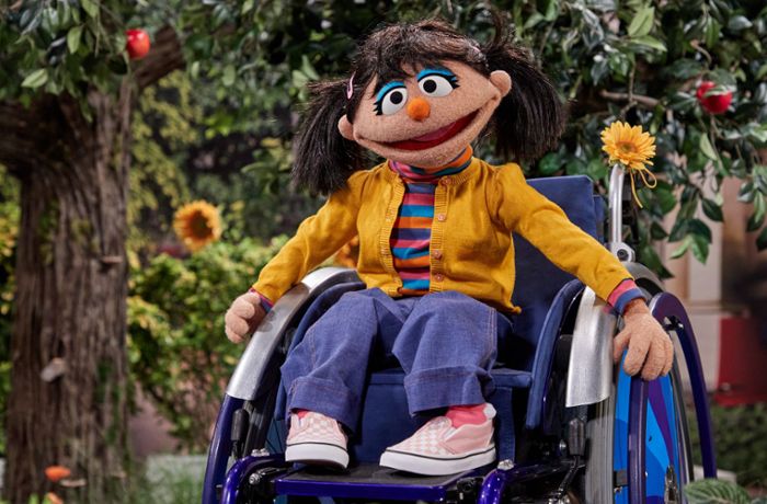 Neue Sesamstraßen-Figur im Rollstuhl: Gut, dass es  dich gibt, Elin!