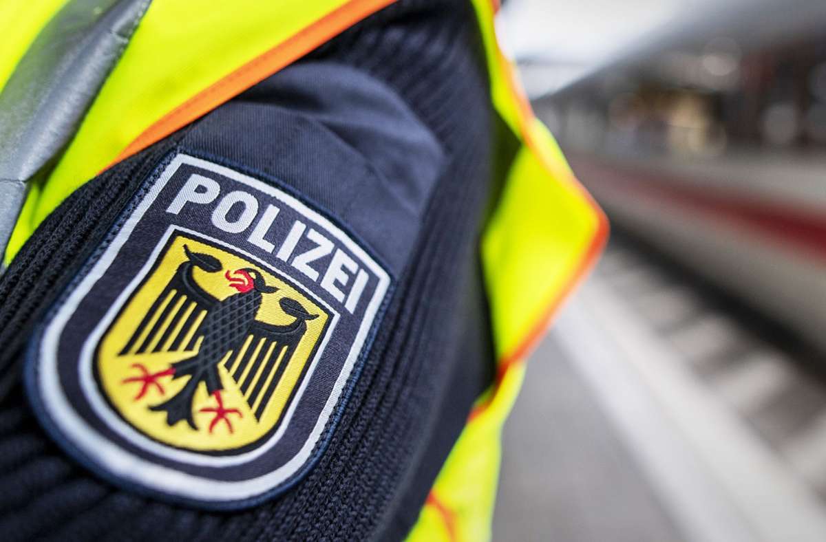Bundespolizei im Einsatz Foto: dpa/Patrick Seeger