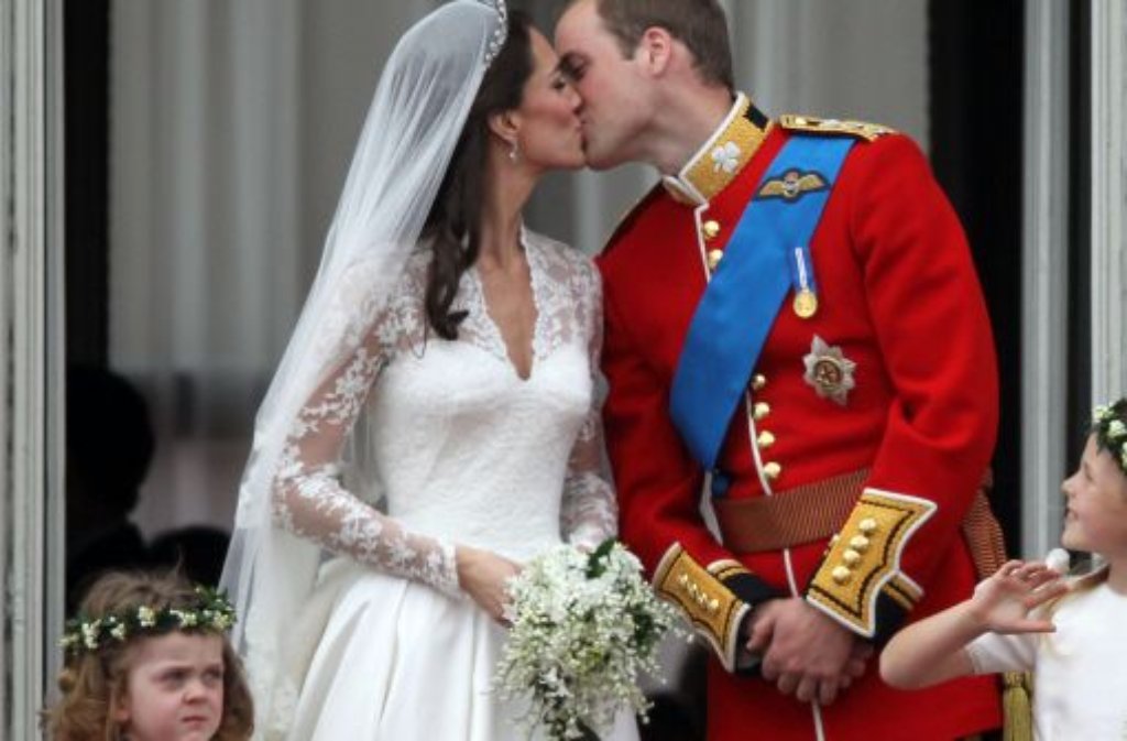... Prinzessin Kate und Prinz William.