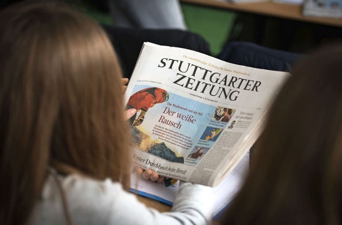Zeitung in der Schule: Wie Nachrichten in die Welt kommen