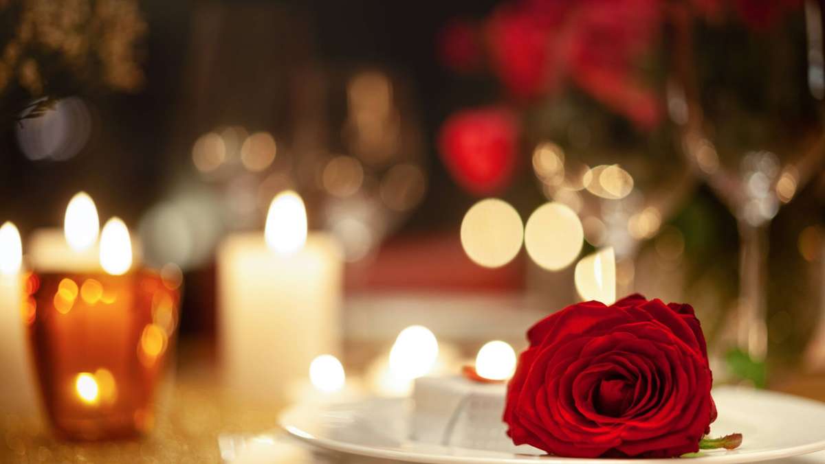 Valentinstag 2022 in Stuttgart: Restaurants bieten wieder romantische Dinner an
