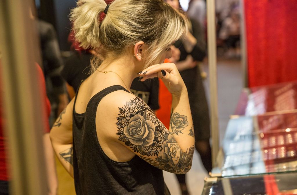 Weitere Impressionen von der Tattoo-Messe in Stuttgart.
