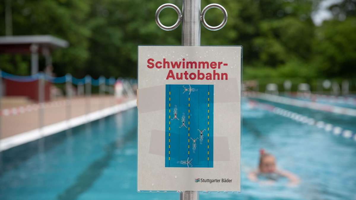 Schwimmen unter Corona-Bedingungen: So war der erste Tag in den Stuttgarter Freibädern