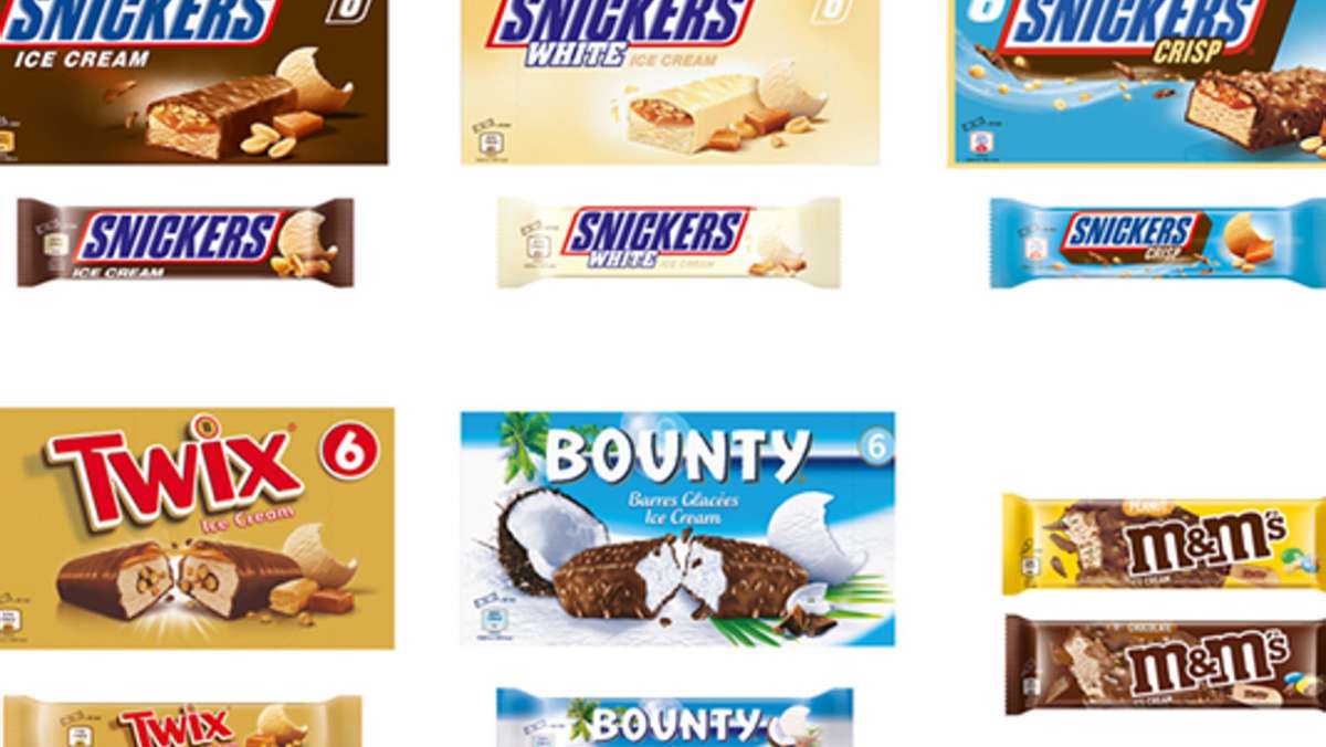  Hersteller Mars ruft bestimmte Chargen der Eiscreme-Riegel Snickers, Snickers-Crisp, Snickers-White, Bounty, Twix sowie vom Stieleis M&M’s zurück. 