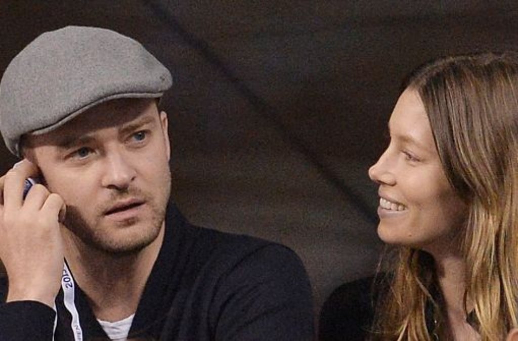 Das Traumpaar Justin Timberlake und Jessica Biel erwartet in diesem Jahr zum ersten Mal Nachwuchs. Foto: dpa