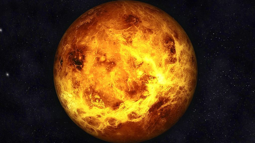 Planet Venus: Venus spielt jetzt ihre Rolle als Abendstern