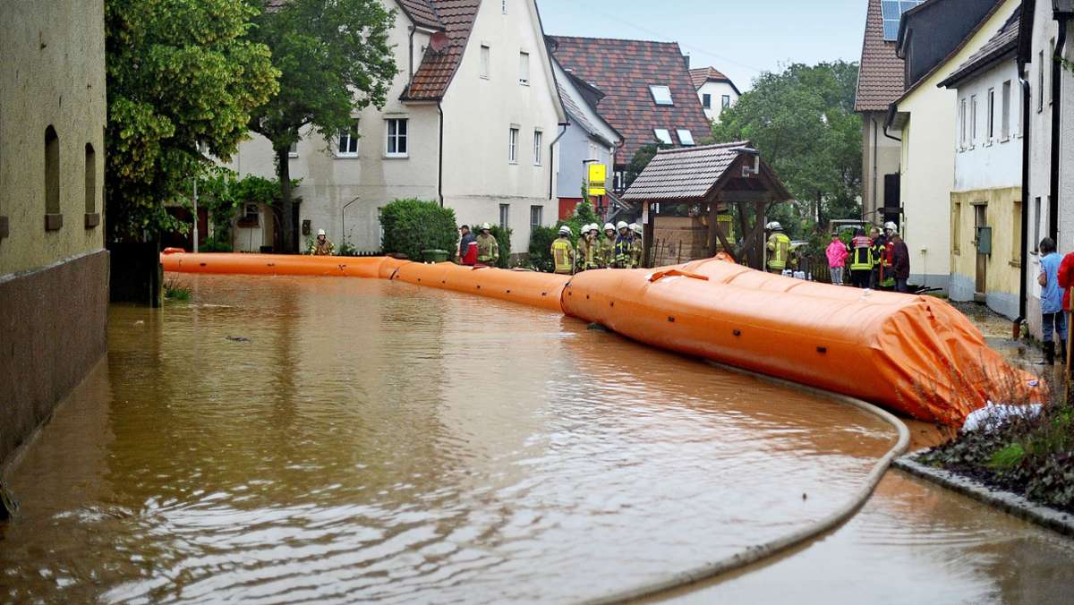 Klimawandel im Kreis Ludwigsburg: Schwammstädte gegen Starkregen