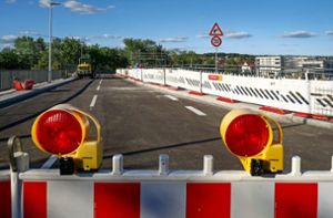 Korntaler Bahnbrücke bleibt weiter gesperrt