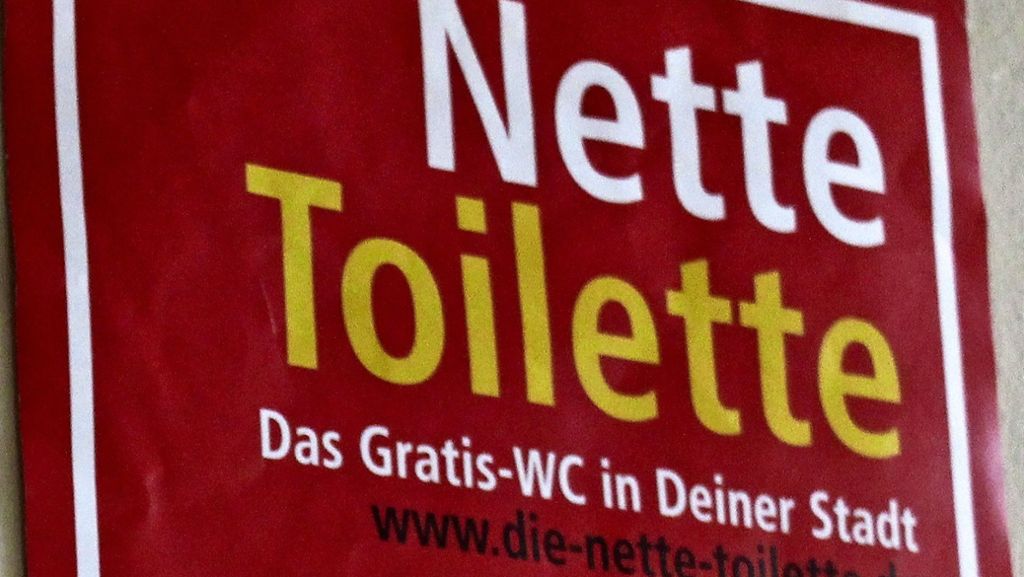 Öffentliche Klos in Stuttgart: So nett sind die Netten Toiletten
