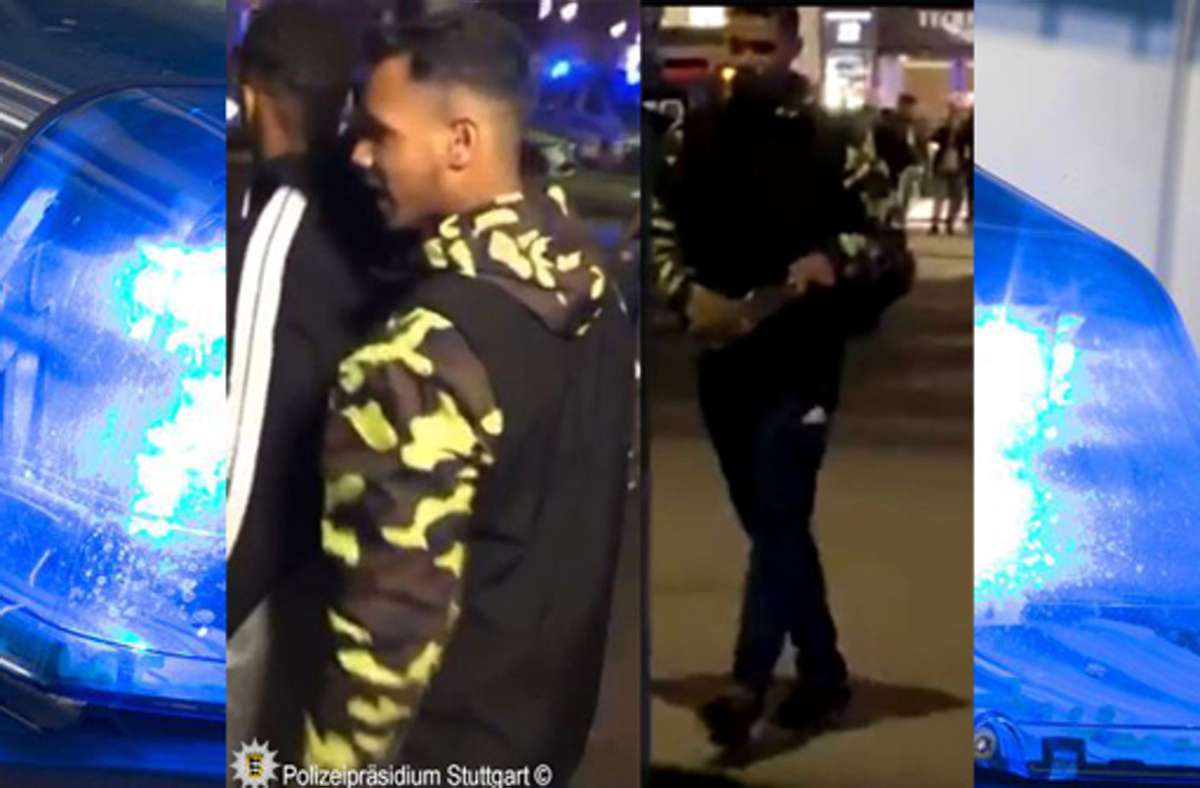 Angaben der Polizei: „TV14 Beschreibung/Auffälligkeiten: schwarze Adidas-Jogginghose, schwarze Jacke mit Camouflage-Ärmeln, kurze, dunkle Haare“