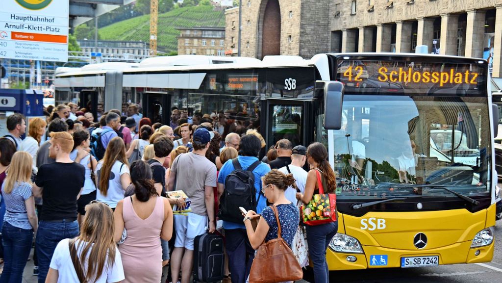 Zur Arbeit mit dem Bus durch Stuttgart-Ost: Der 42er fährt ab Dezember morgens öfter