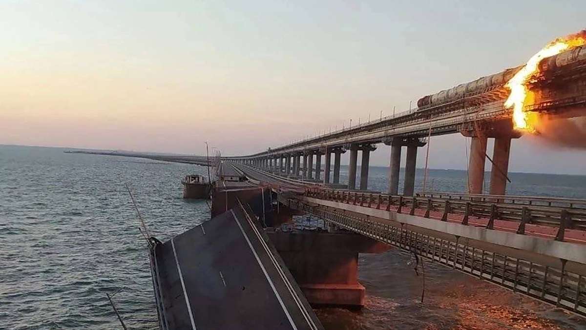 Krim-Brücke: Wer ist für die Explosionen verantwortlich?