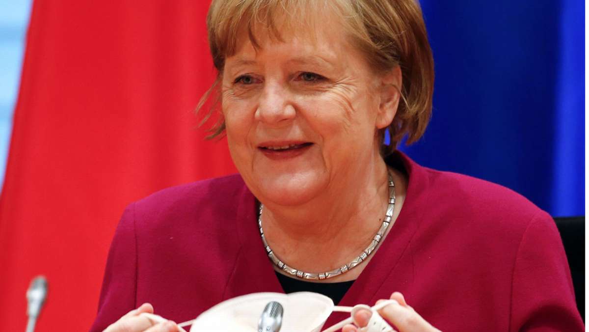Coronavirus in Deutschland: Kreise: Angela Merkel sieht „Licht am Ende des Tunnels“
