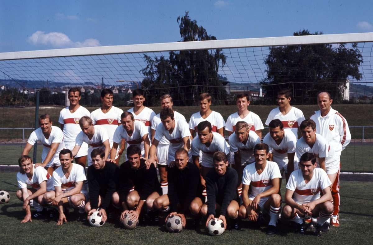 Der VfB vor der Saison 1967/1968.